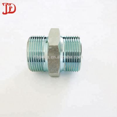 Adaptador plateado cinc del tubo del cono del varón 60 del 1B Bsp de la unión que cabe hidráulica de alta calidad